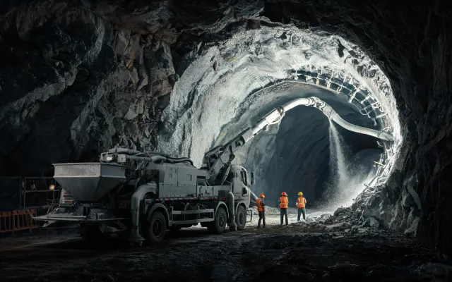 Tunnel lining trailer pump case study